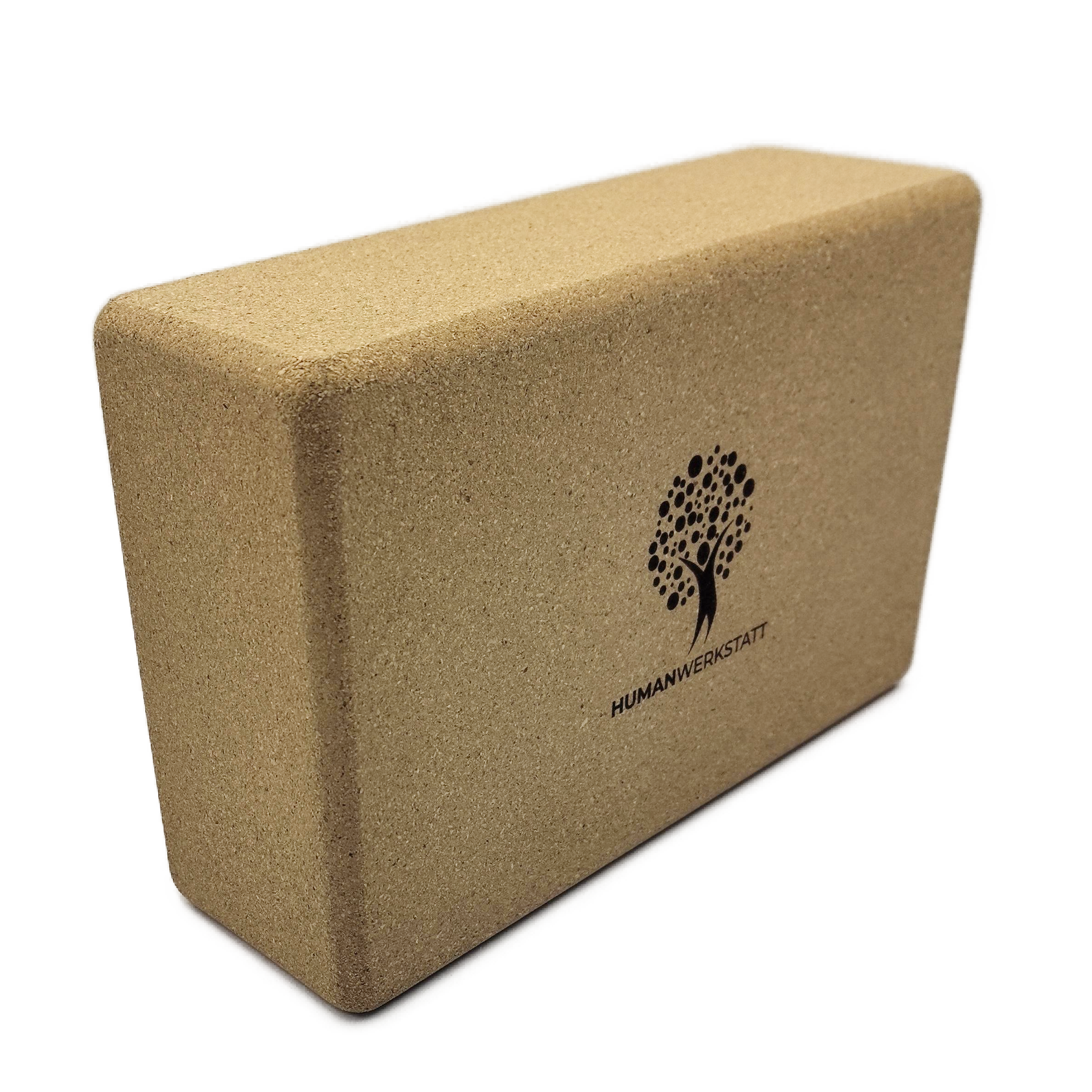 Kork Block 23×15×8 cm – 100 % Naturkork, stabil & rutschfest | HUMANWERKSTATT