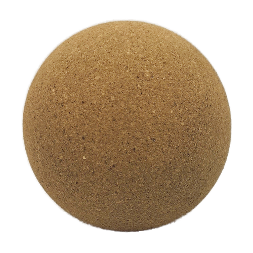 GANZKÖRPER BALL – Kork Ball Ø 9 cm | FSC Naturkork • Ganzkörpermassage • inkl. Stofftasche | HUMANWERKSTATT