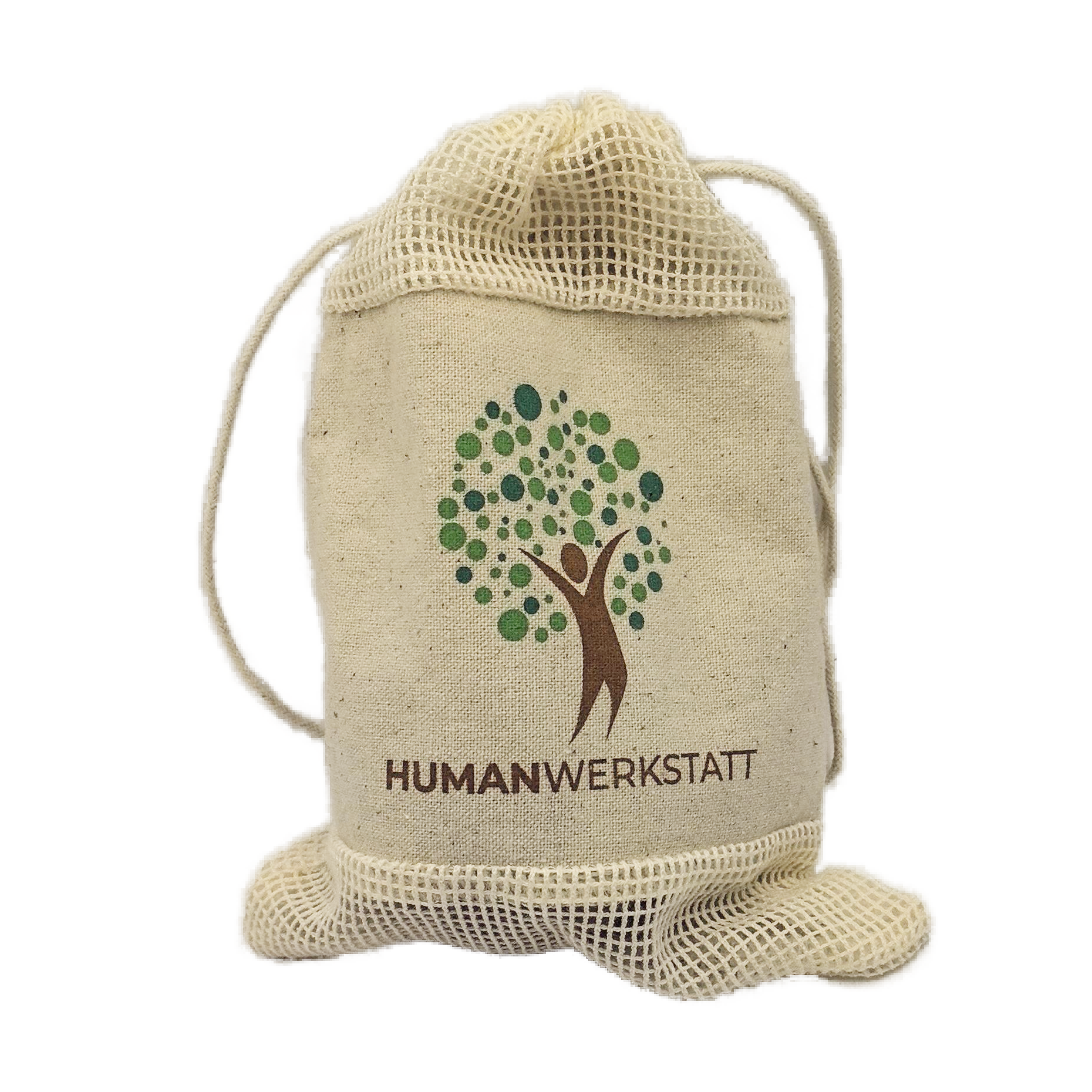 MOBILISATIONS BALL – Kork Ball Ø 7 cm | FSC Naturkork • Mobilisation &amp; Massage • inkl. Stofftasche | HUMANWERKSTATT