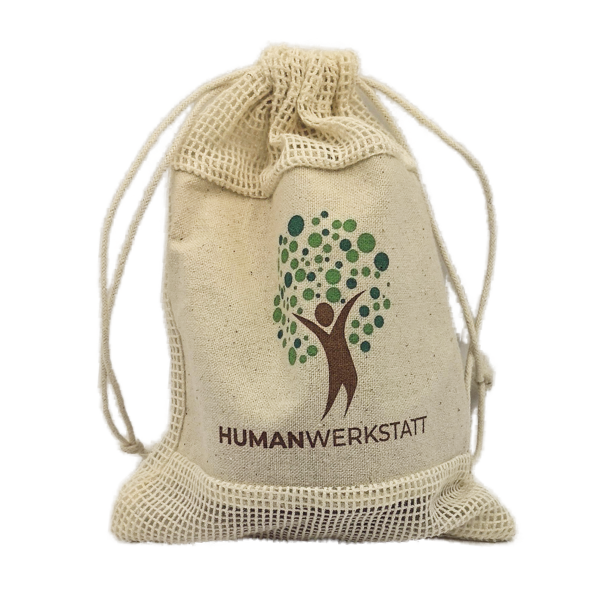 REGENERATIONSBALL – Kork Ball Ø 8 cm | FSC Naturkork • Regeneration &amp; Massage • inkl. Stofftasche | HUMANWERKSTATT