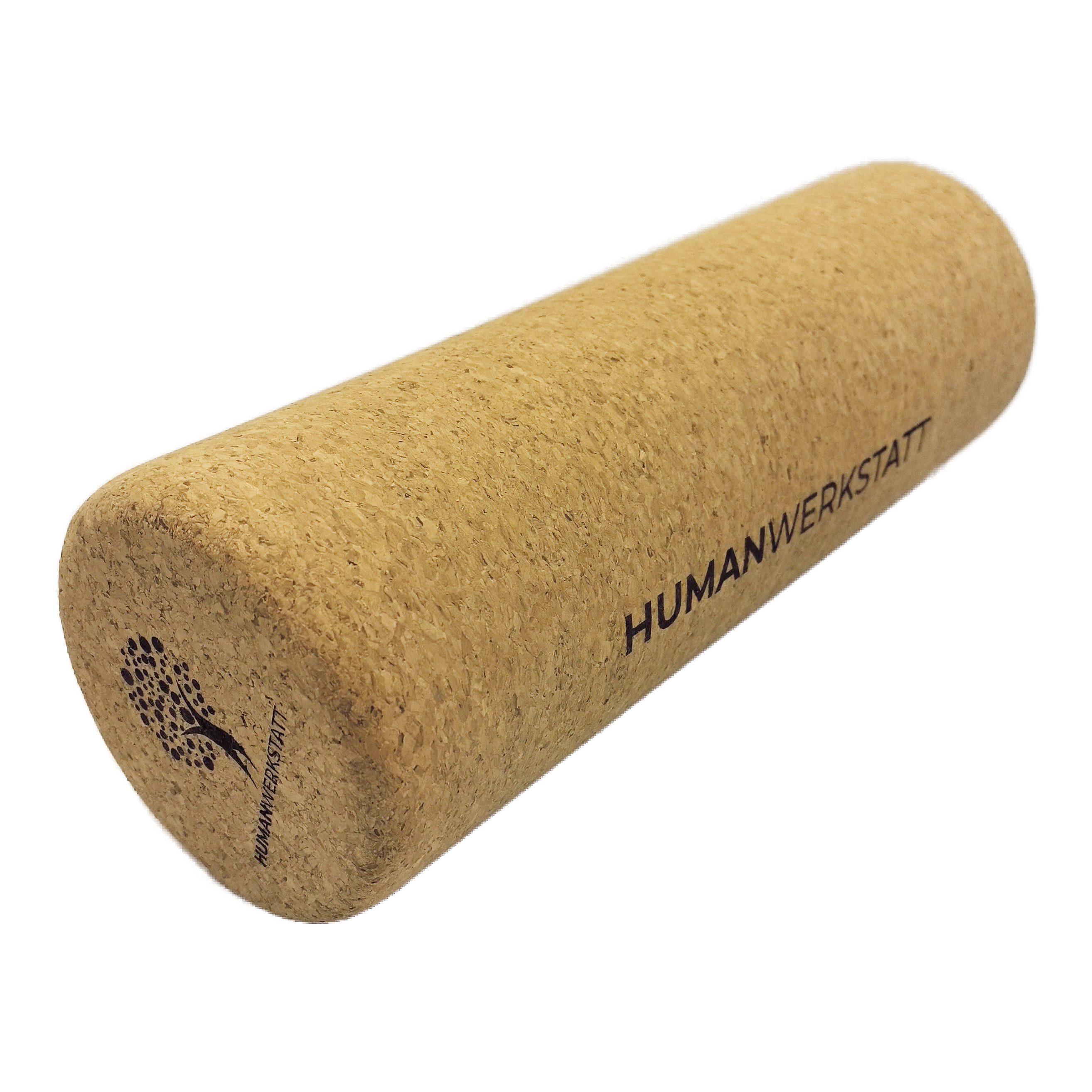 GANZKÖRPERROLLE – Kork Faszienrolle 30×10 cm • inkl. Stofftasche | HUMANWERKSTATT