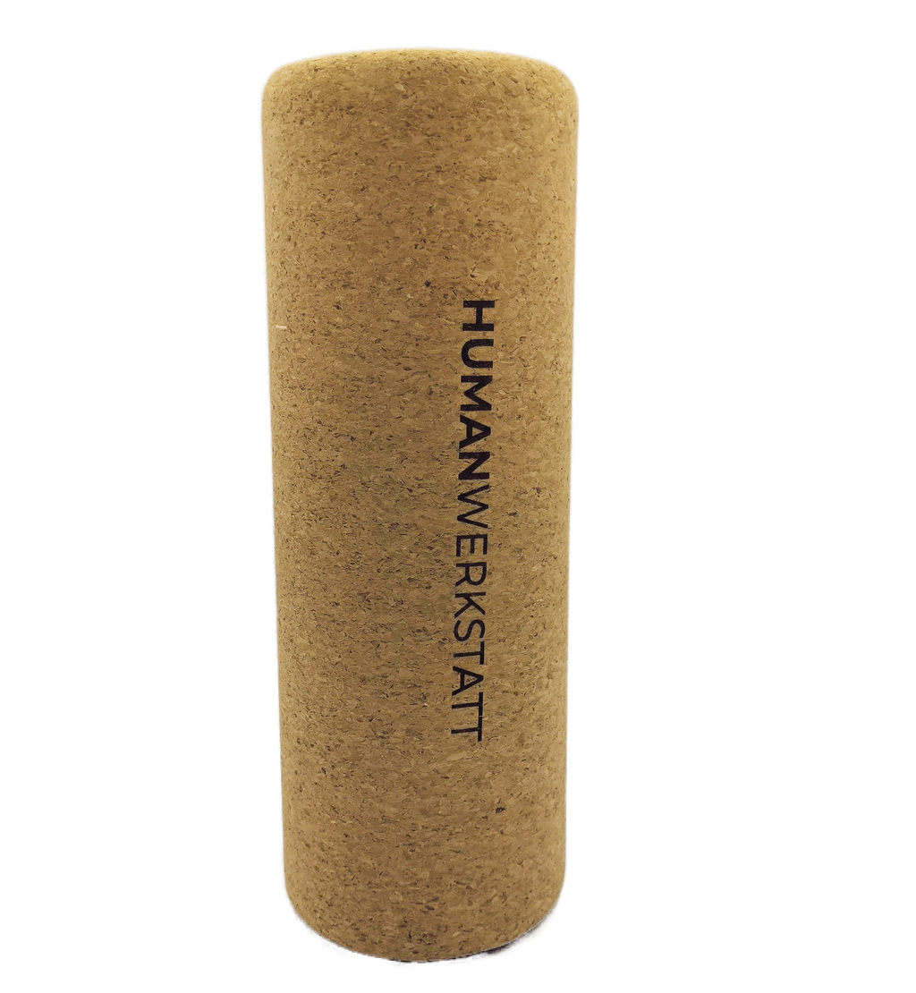GANZKÖRPERROLLE – Kork Faszienrolle 30×10 cm • inkl. Stofftasche | HUMANWERKSTATT