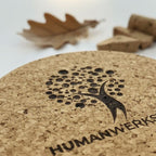 BALANCE HALBKUGEL GROSS – Ø12,5 cm | FSC Naturkork • Gleichgewicht &amp; Mobilität • inkl. Stofftasche | HUMANWERKSTATT