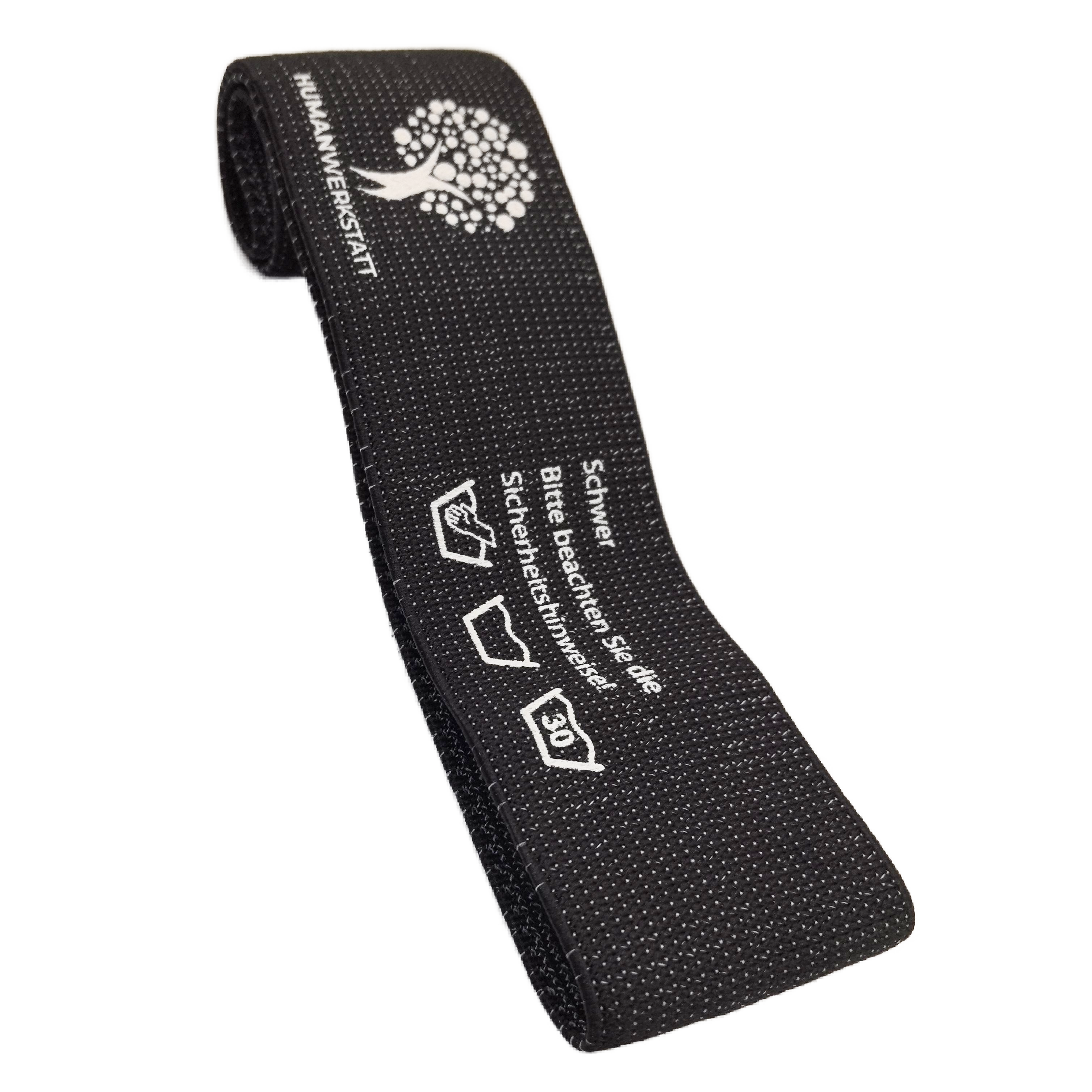 MOBILITÄTS und ENERGIEBAND MINI – 3ER-SET • 60 cm | Textil • Latexkern • Leicht/Mittel/Stark | HUMANWERKSTATT