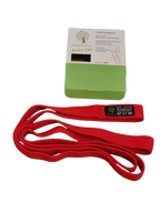 HUMANWERKSTATT MOBILITÄTS- &amp; ENERGIEBAND – LEICHT (ROT) • 208 cm | Latexkern • Extra Grip