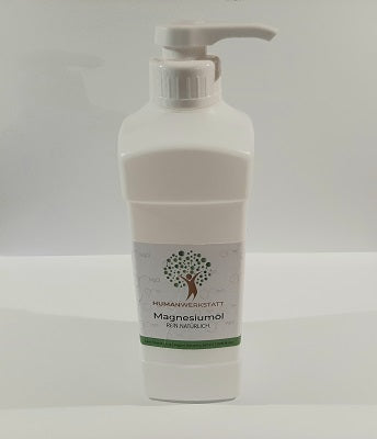 Magnesium Öl 1000ml – Vorratspackung, Zechstein, DERMATEST: SEHR GUT | HUMANWERKSTATT